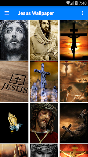 Android application Jesus Wallpaper screenshort