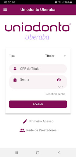 Uniodonto Uberaba Screen 2