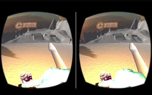 Android application Mad Snowboarding VR screenshort