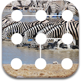 Zebra Pattern Lock Screen icon