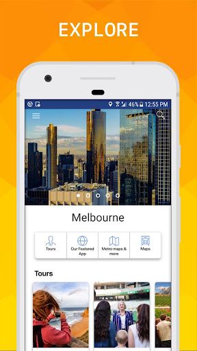 Melbourne Travel Guide Screen 3