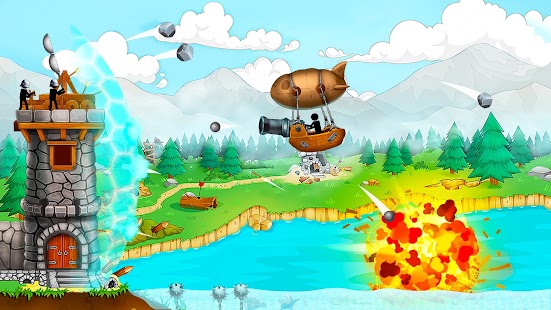 Das Katapult: Stickman Pirates Screenshot