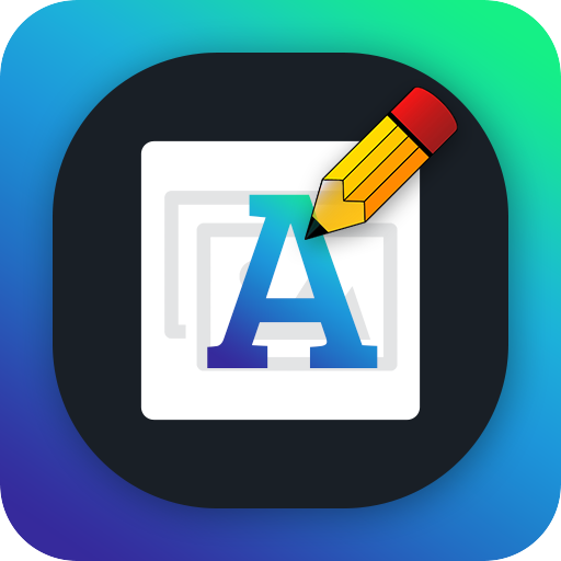 Write Spanish Text on photo logo