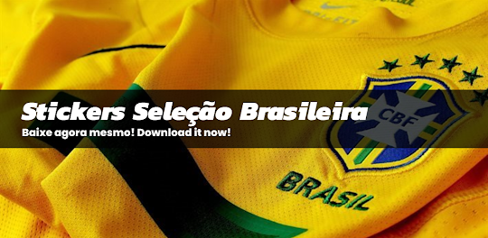 Stickers Brazil Soccer Team