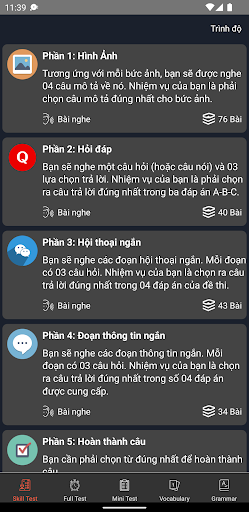 TOEIC Exam - Luyện thi online Screen 2