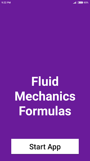 Android application Mechanics Formulas screenshort