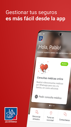 Android application La Caja de Ahorro y Seguro screenshort