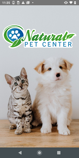 Android application Natural Pet Center screenshort