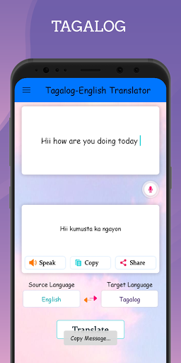 Tagalog - English Translator