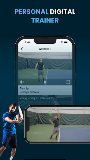 Screenshot of Tennis Training