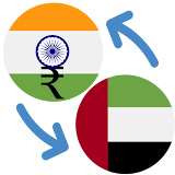 Indian Rupee UAE Dirham / INR to AED Converter icon