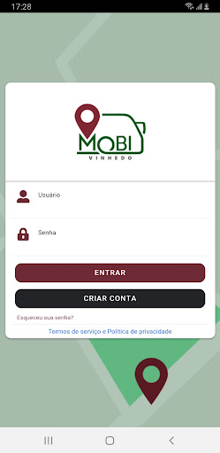 Android application Mobi Vinhedo screenshort
