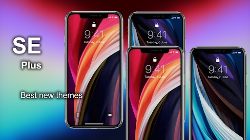 iPhone SE Plus Launcher:Themes Screen 3