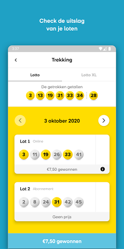 Lotto Screen 3