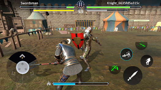 Knights Fight 2  MOD APK (Damage Multiplier, Dumb Bot) v1.1.12 Gallery 5
