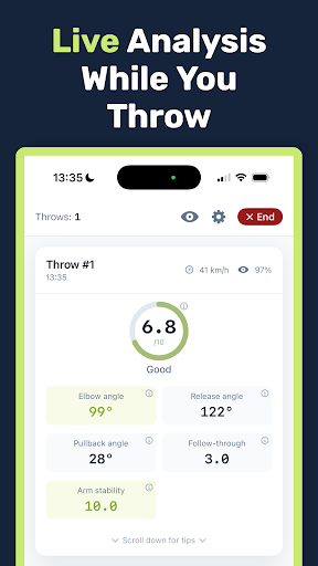 mydart - Darts pose tracking screenshot 9