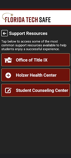 Florida Tech Safe Screenshot