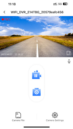 Android application SkyCamm screenshort