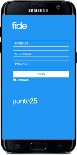 Android application fide | Fidelização e Marketing screenshort