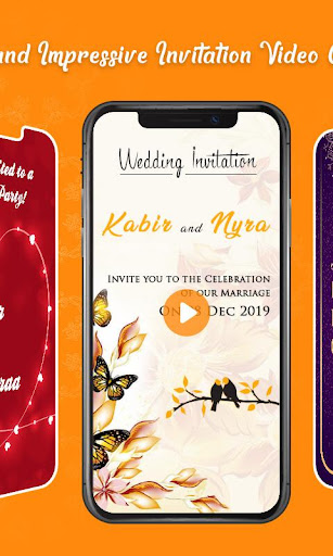 Video Invitation Maker Screen 2