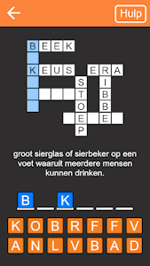 Kruiswoordpuzzel Nederlands Unknown