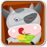 Happy Farm Jump - Kids Game icon