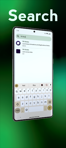 FA APK Extractor Screen 2
