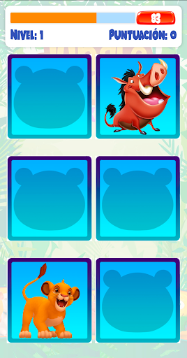 Memorygame for kids: Animals Screen 2