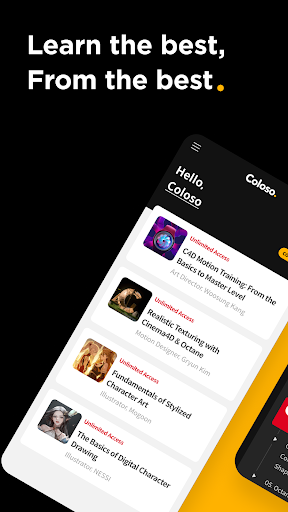 Android application Coloso screenshort