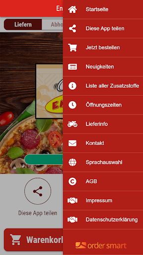 Enjoy Pizza Screen 3