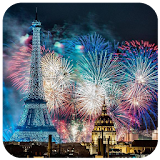 3D Fireworks Live Paris Wallpaper icon