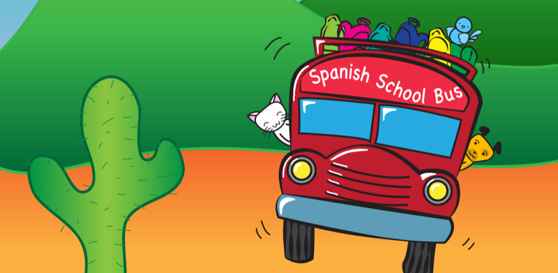 Spanish School Bus for Kids