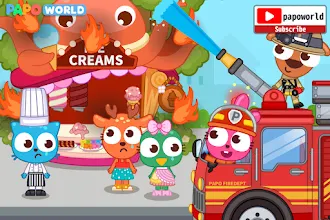 Game screenshot Papo Town Fire Department mod apk