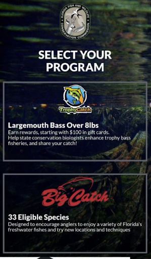 Screenshot of TrophyCatch Florida