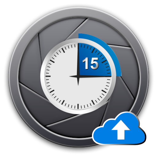 Time Lapse to Cloud  Icon