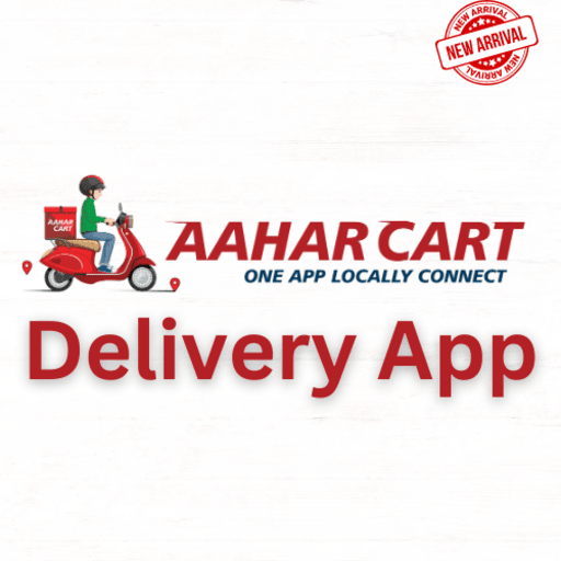 aaharCart delivery Boy app logo