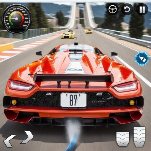Car Stunt Racing Games 3d logo