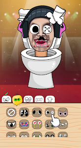 Mix Toilet Monster Makeover 2