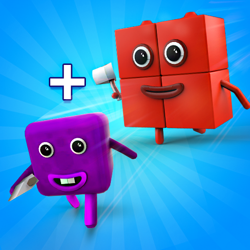 Merge Number Fight! Cubes Run logo