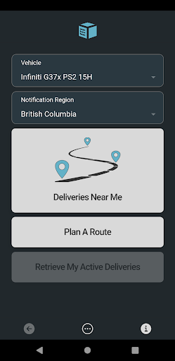 Android application E-Porter Driver screenshort