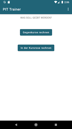 Android application Austrian PIT Trainer screenshort