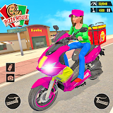 Pizza Delivery: Girl Food Game icon
