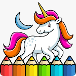Cover Image of Download coloring pretty little horse  APK