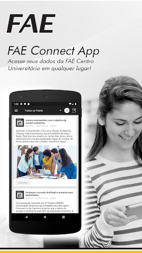Android application FAE Connect screenshort