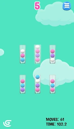 Ball Cup - Color Game - Screenshot 2