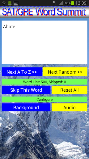 Word Summit For SAT & GRE Screen 2