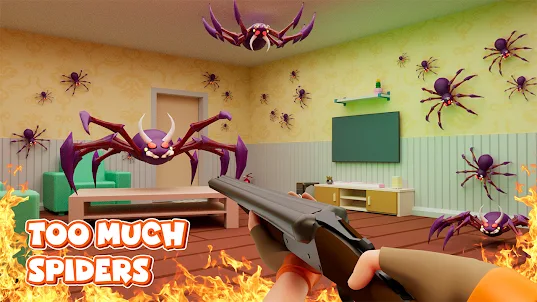 Spider Smasher: Shoot N Run