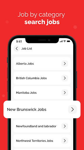 Jobs in Canada - Job Search Screen 2