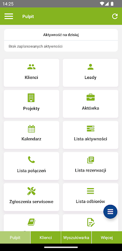 Android application VoxCRM PRO screenshort
