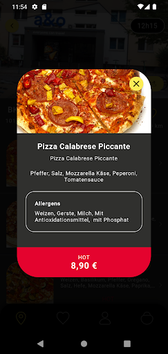 Flaven Five Pizza Screen 3